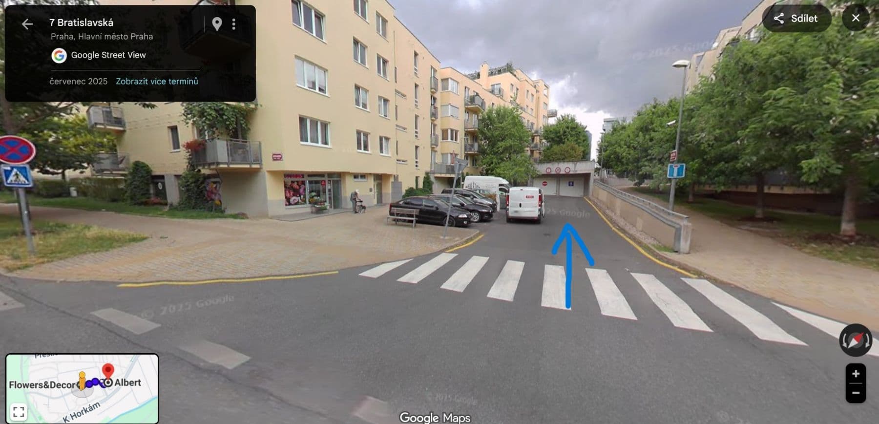 garage to rent, 17 m², Bratislavská, Prague, Prague garage to rent, 17 m², Bratislavská, Prague, Prague