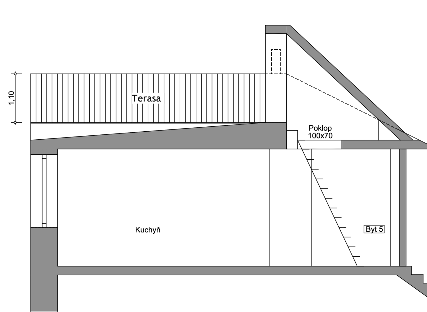 2 bedroom with open-plan kitchen flat for sale, 74 m², Jílkova, Brno, Jihomoravský Region 2 bedroom with open-plan kitchen flat for sale, 74 m², Jílkova, Brno, Jihomoravský Region