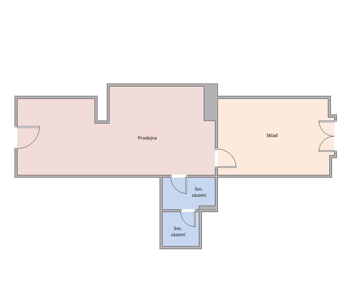non-residential property to rent, 40 m², Hlavní třída, Havířov, Moravskoslezský Region non-residential property to rent, 40 m², Hlavní třída, Havířov, Moravskoslezský Region