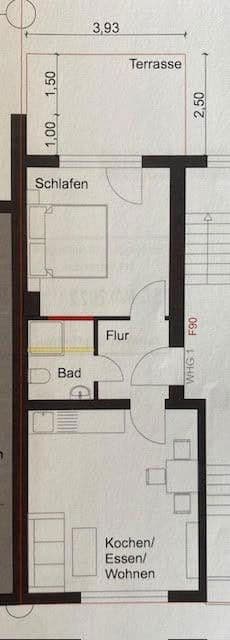 2 bedroom flat to rent, 47 m², Blücherstraße 20, Pforzheim, Baden-Württemberg 2 bedroom flat to rent, 47 m², Blücherstraße 20, Pforzheim, Baden-Württemberg