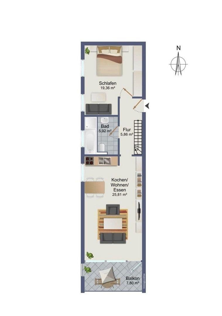 3 bedroom flat to rent, 96 m², Schliersee, Bavaria 3 bedroom flat to rent, 96 m², Schliersee, Bavaria