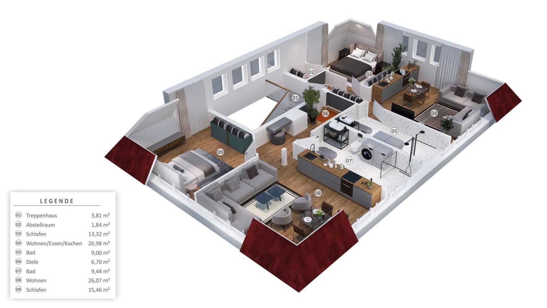 2 bedroom flat for sale, 55 m², Bad Lauterberg im Harz, Lower Saxony 2 bedroom flat for sale, 55 m², Bad Lauterberg im Harz, Lower Saxony