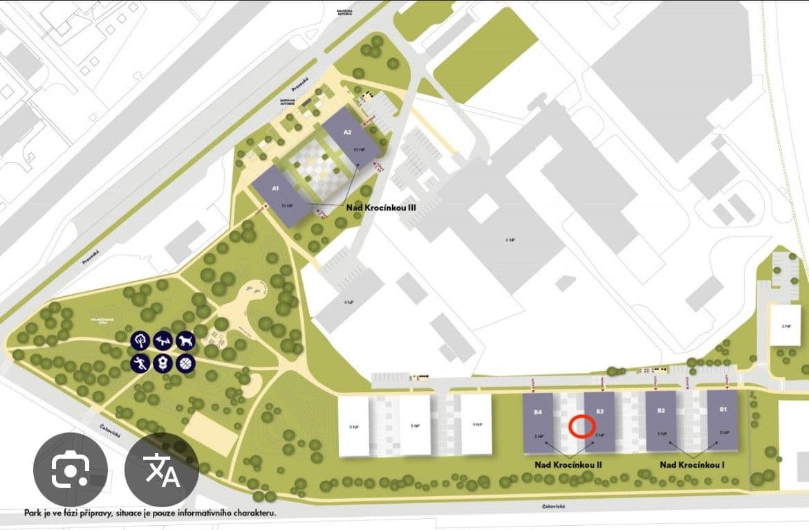 1 bedroom with open-plan kitchen flat to rent, 55 m², Čakovická, Prague, Prague 1 bedroom with open-plan kitchen flat to rent, 55 m², Čakovická, Prague, Prague