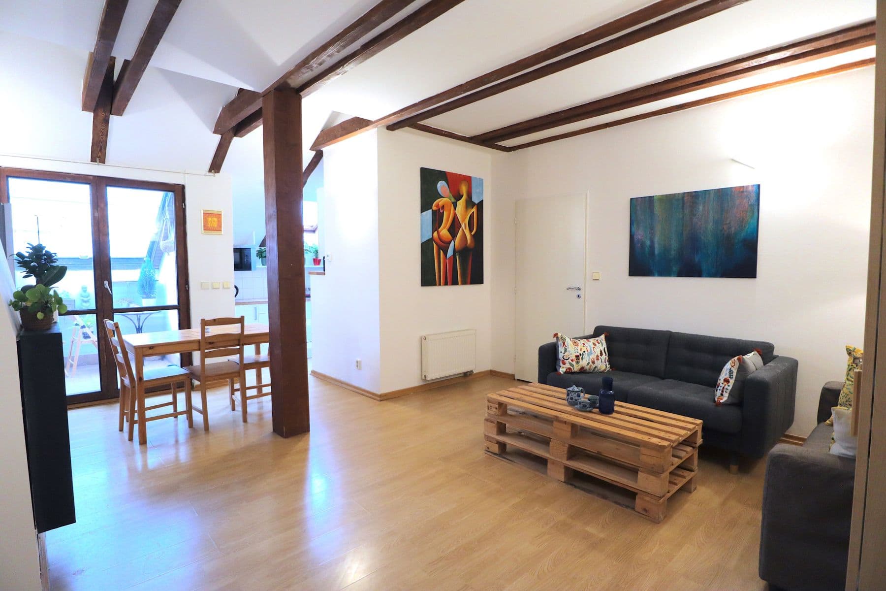 flat to rent, 55 m², Slezská, Prague, Prague flat to rent, 55 m², Slezská, Prague, Prague