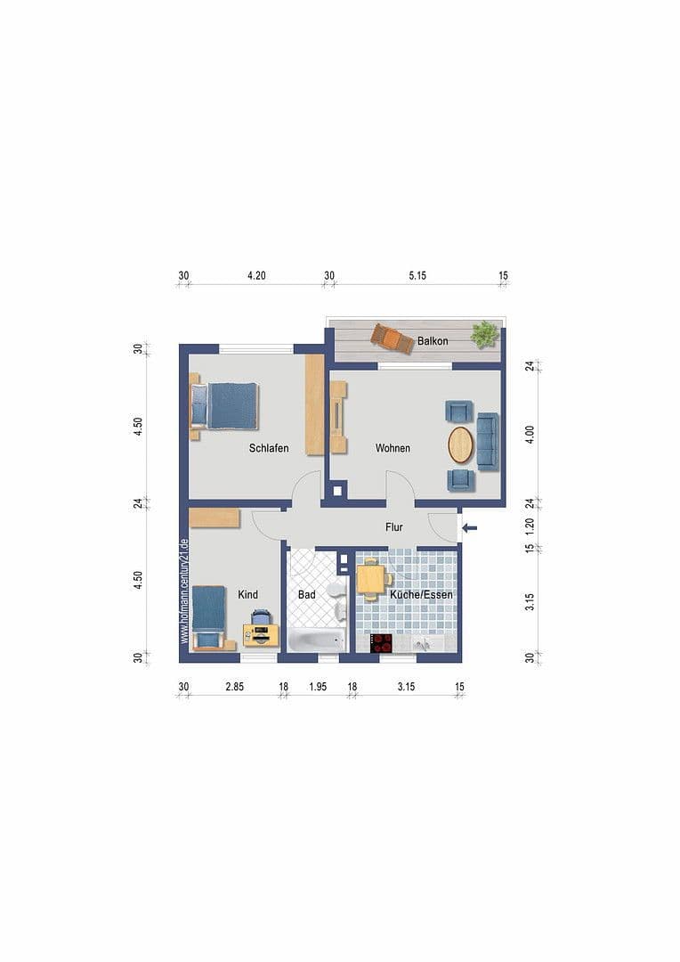 3 bedroom flat for sale, 67 m², Rheinfelden (Baden), Baden-Württemberg 3 bedroom flat for sale, 67 m², Rheinfelden (Baden), Baden-Württemberg