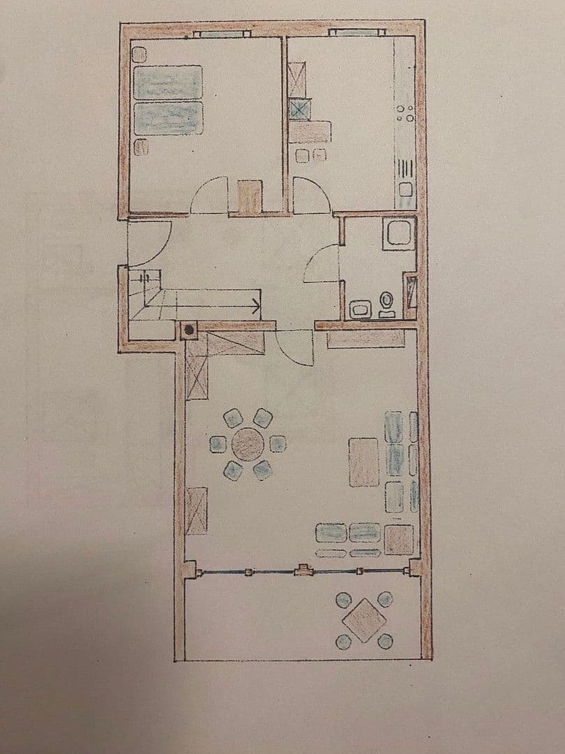 2 bedroom with open-plan kitchen flat for sale, 87 m², Günzburg, Bavaria 2 bedroom with open-plan kitchen flat for sale, 87 m², Günzburg, Bavaria