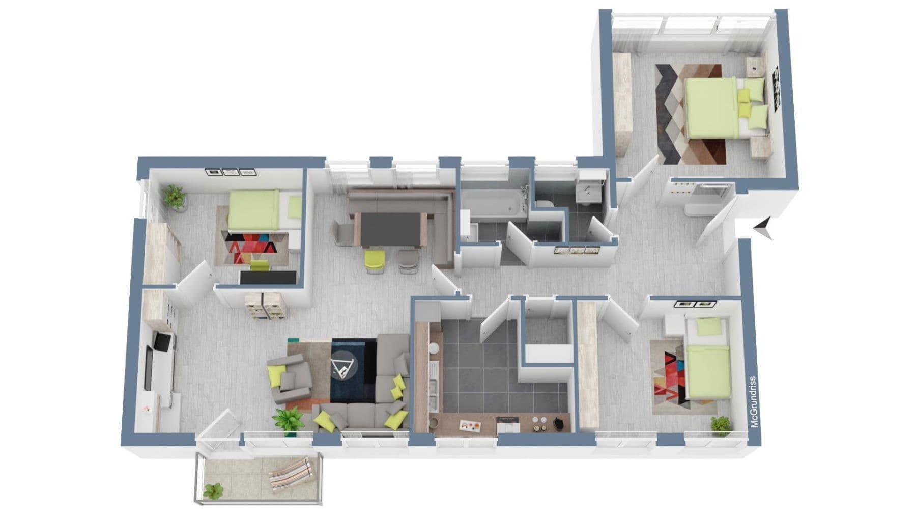 4 bedroom flat to rent, 95 m², Römerstraße 43, Worms, Rhineland-Palatinate 4 bedroom flat to rent, 95 m², Römerstraße 43, Worms, Rhineland-Palatinate