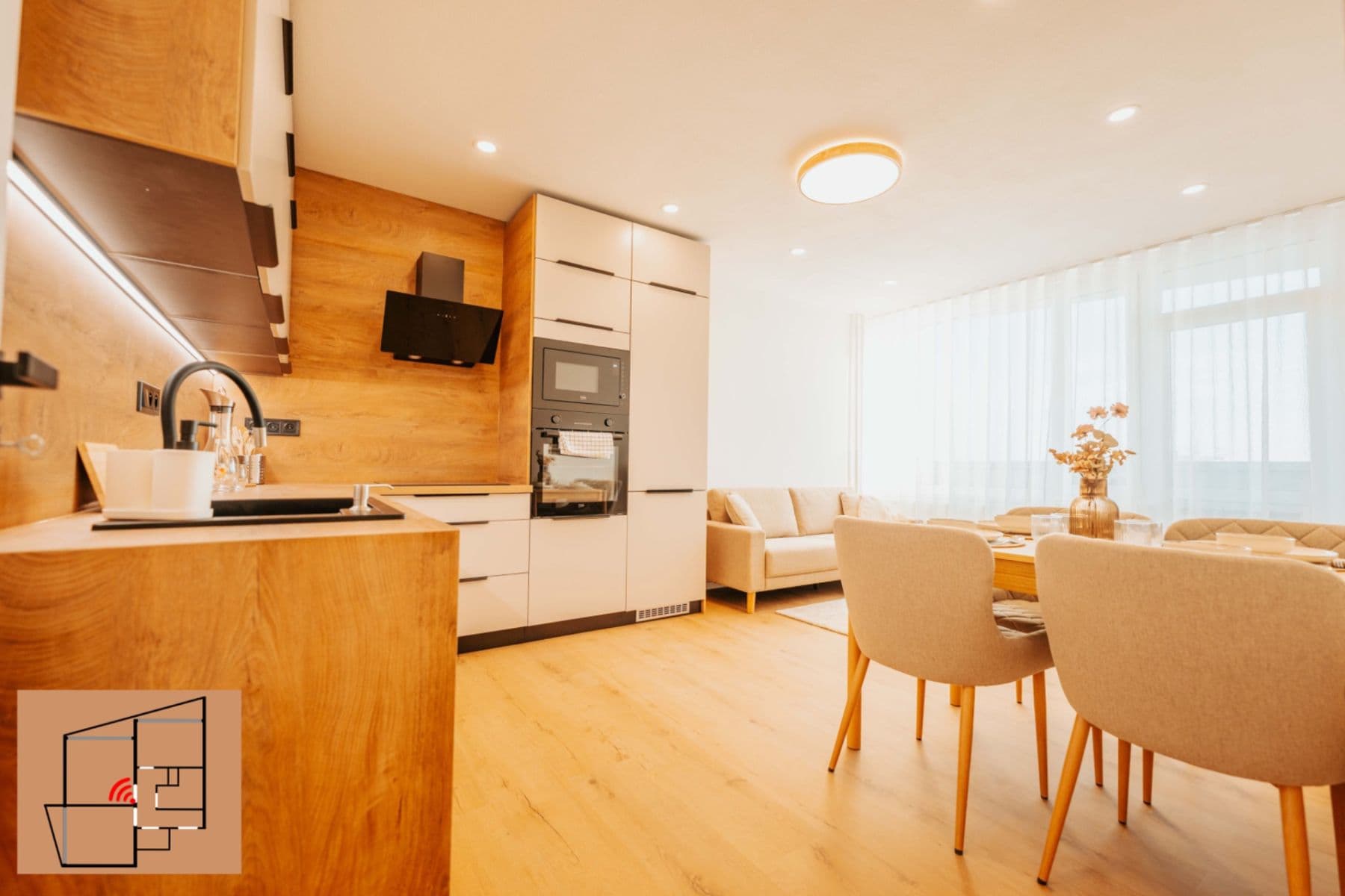 2 bedroom with open-plan kitchen flat for sale, 68 m², Skupova, Plzeň, Plzeňský Region 2 bedroom with open-plan kitchen flat for sale, 68 m², Skupova, Plzeň, Plzeňský Region