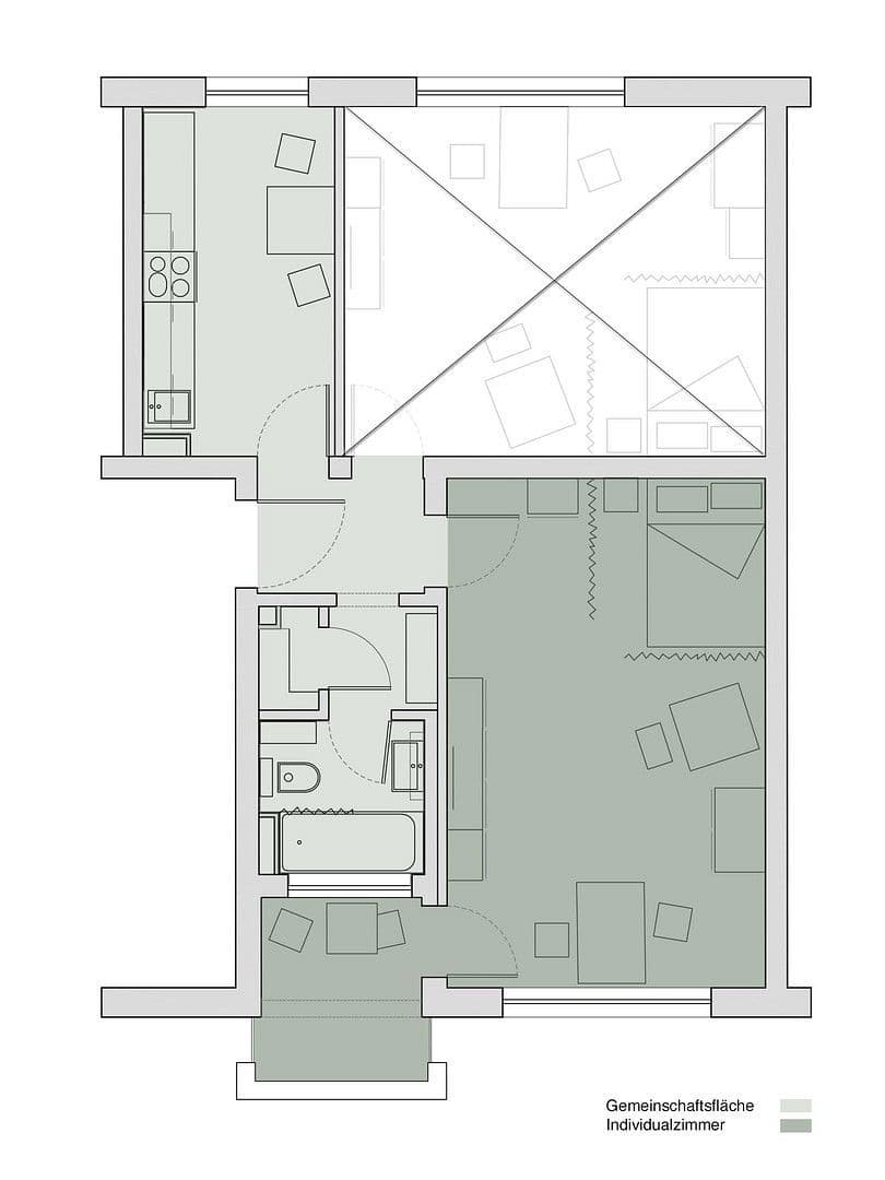 flat to rent, 34 m², Steinforststr. 38, Erlangen, Bavaria flat to rent, 34 m², Steinforststr. 38, Erlangen, Bavaria