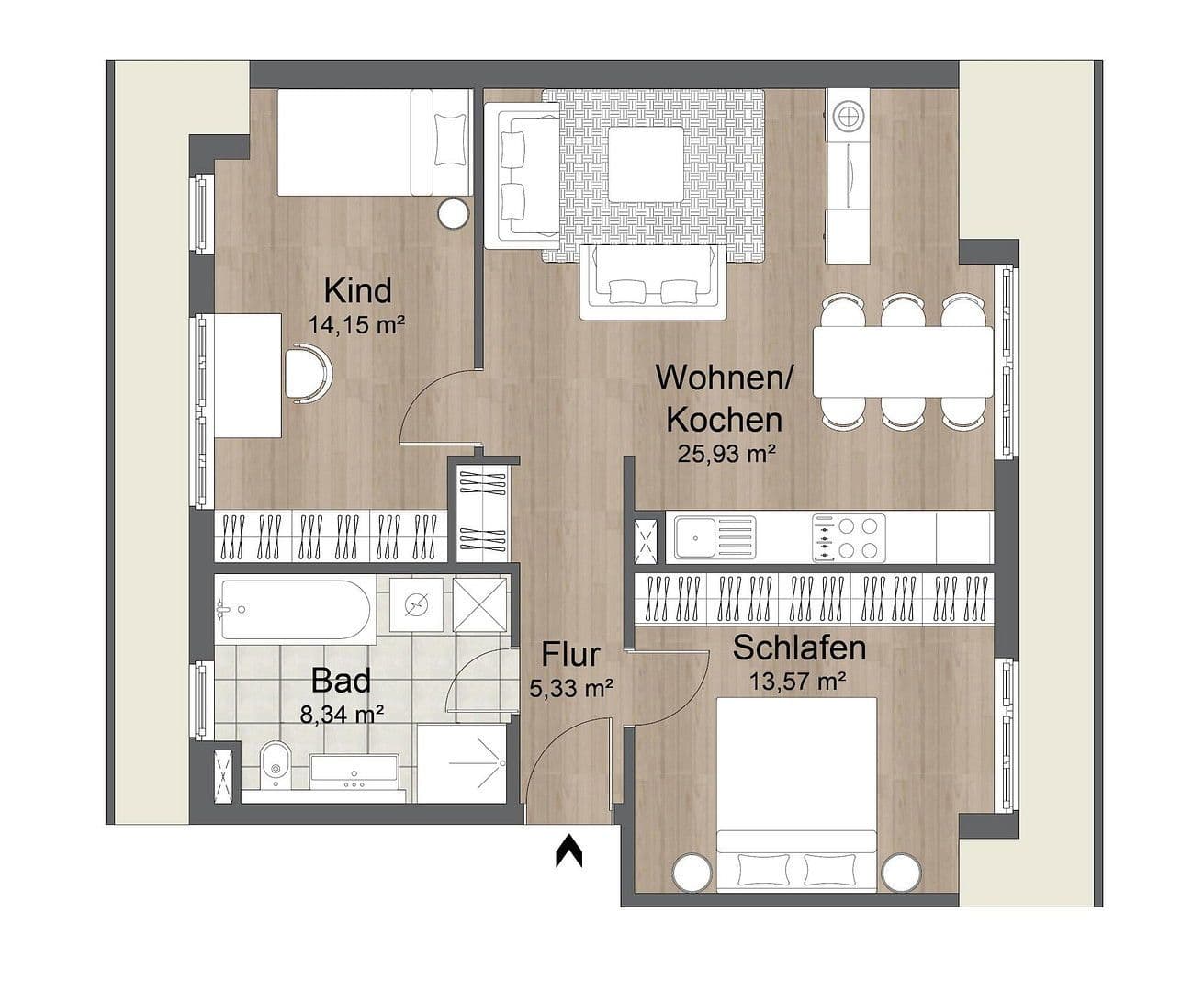 3 bedroom flat to rent, 70 m², Mauerbergstr. 83, Baden-Baden, Baden-Württemberg 3 bedroom flat to rent, 70 m², Mauerbergstr. 83, Baden-Baden, Baden-Württemberg