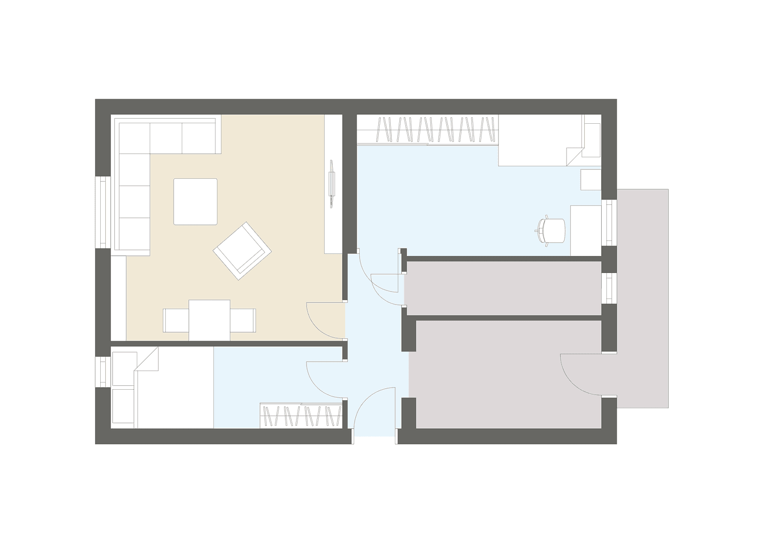 1 bedroom with open-plan kitchen flat to rent, 59 m², Parkstr. 57 A, Berlin, Berlin 1 bedroom with open-plan kitchen flat to rent, 59 m², Parkstr. 57 A, Berlin, Berlin