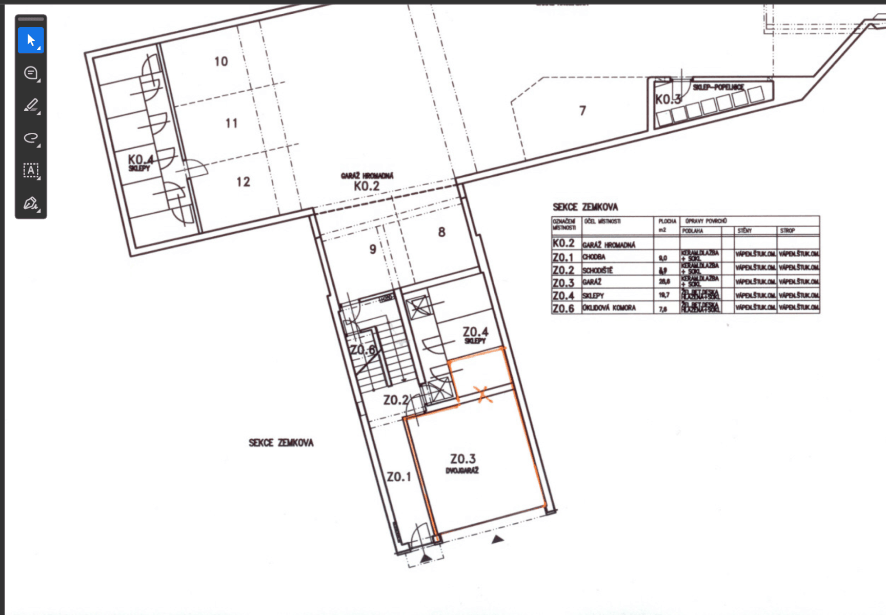 garage to rent, 32 m², Zemkova, Brno, Jihomoravský Region garage to rent, 32 m², Zemkova, Brno, Jihomoravský Region