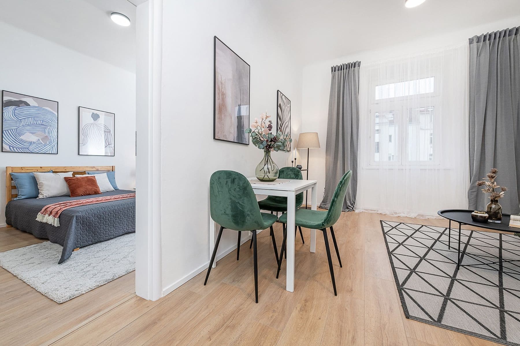 1 bedroom with open-plan kitchen flat for sale, 46 m², Brožíkova, Prague, Prague 1 bedroom with open-plan kitchen flat for sale, 46 m², Brožíkova, Prague, Prague