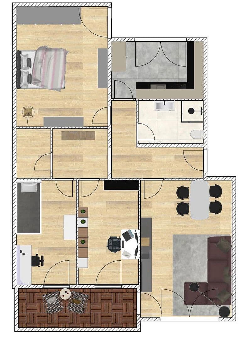 4 bedroom flat for sale, 90 m², Böblingen, Baden-Württemberg 4 bedroom flat for sale, 90 m², Böblingen, Baden-Württemberg