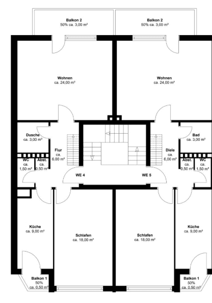 3 bedroom flat to rent, 93 m², Düsseldorf, North Rhine-Westphalia 3 bedroom flat to rent, 93 m², Düsseldorf, North Rhine-Westphalia