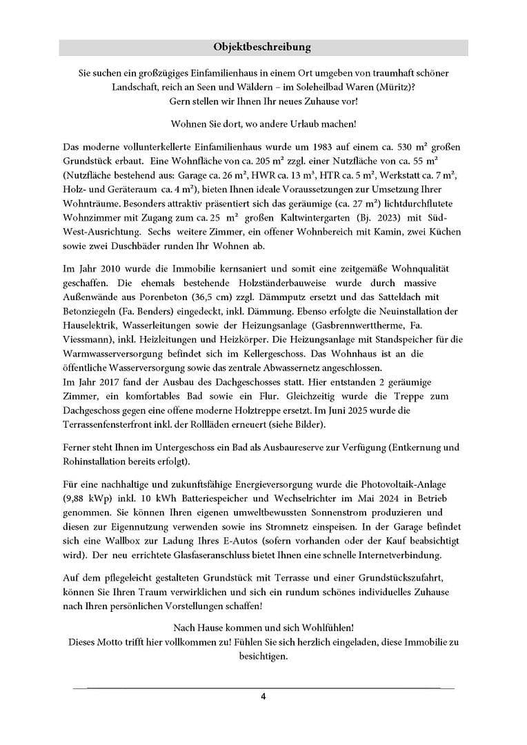 house for sale, 205 m², Waren (Müritz), Mecklenburg-Vorpommern house for sale, 205 m², Waren (Müritz), Mecklenburg-Vorpommern