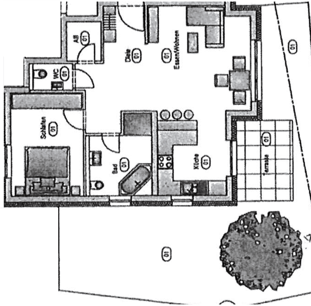 1 bedroom with open-plan kitchen flat to rent, 64 m², Im Bergfeld 10, Frankenhardt, Baden-Württemberg 1 bedroom with open-plan kitchen flat to rent, 64 m², Im Bergfeld 10, Frankenhardt, Baden-Württemberg
