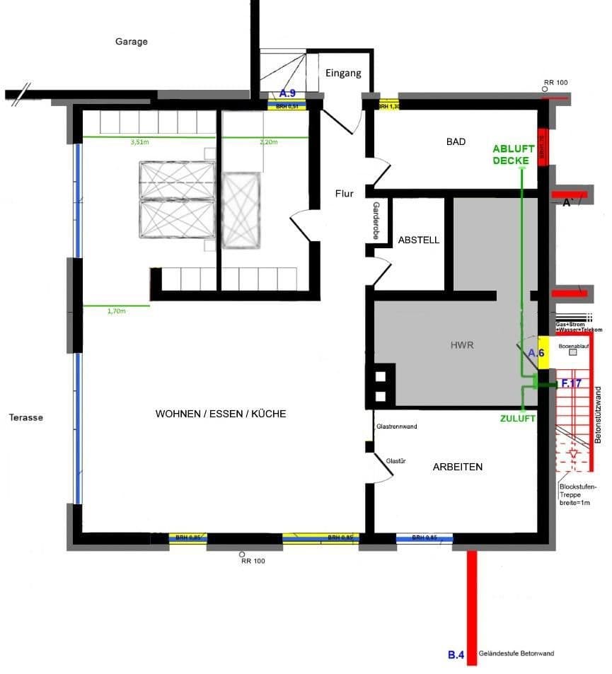 3 bedroom flat to rent, 121 m², Am Suderbrunnen 12, Mainz, Rhineland-Palatinate 3 bedroom flat to rent, 121 m², Am Suderbrunnen 12, Mainz, Rhineland-Palatinate
