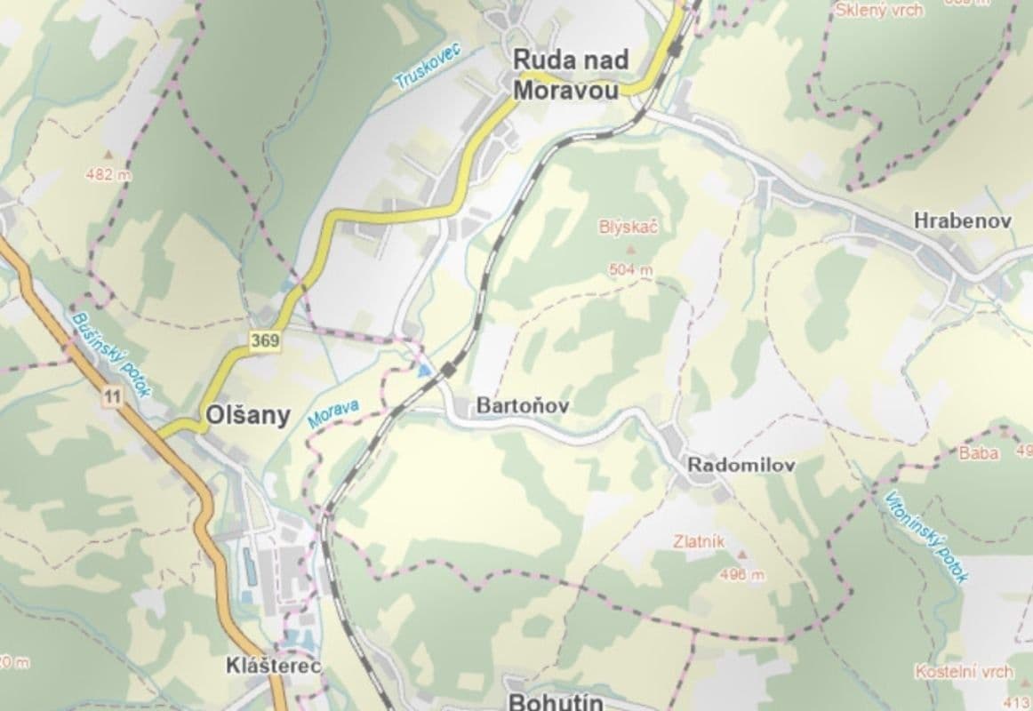 plot for sale, 2,337 m², Ruda nad Moravou, Olomoucký Region plot for sale, 2,337 m², Ruda nad Moravou, Olomoucký Region