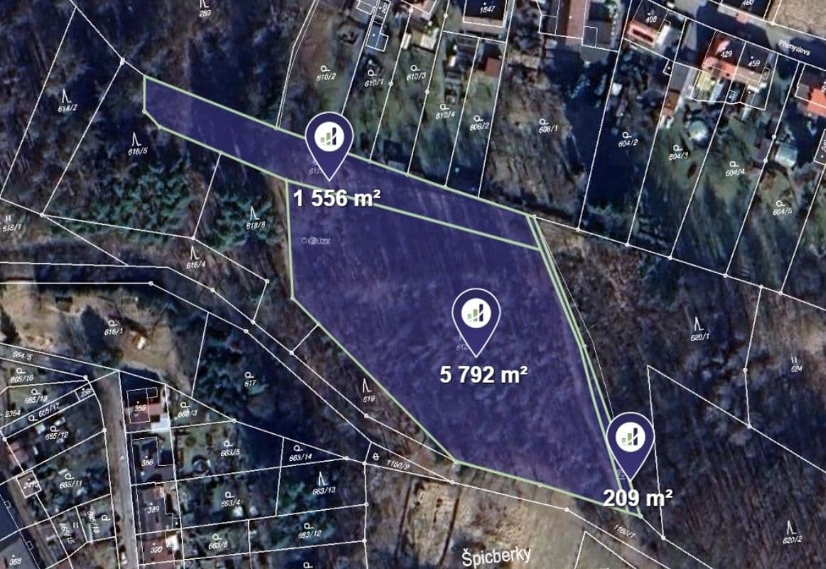 plot for sale, 3,779 m², Červený Kostelec, Královéhradecký Region plot for sale, 3,779 m², Červený Kostelec, Královéhradecký Region