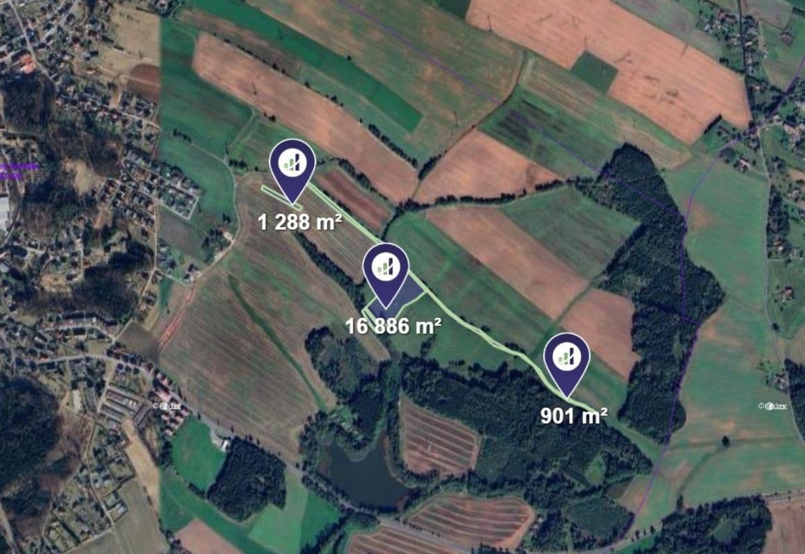 plot for sale, 7,228 m², Červený Kostelec, Královéhradecký Region plot for sale, 7,228 m², Červený Kostelec, Královéhradecký Region