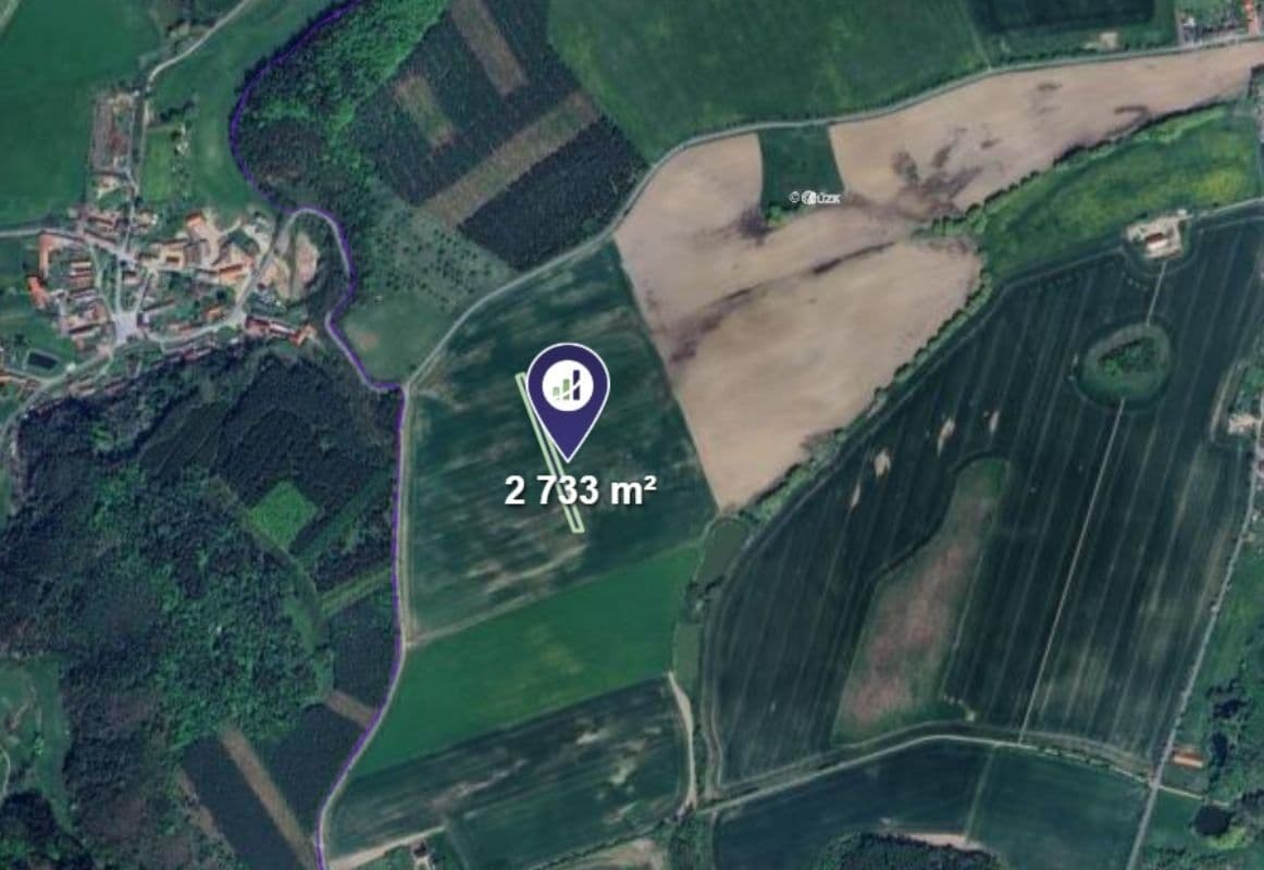 plot for sale, 2,733 m², Terešov, Plzeňský Region plot for sale, 2,733 m², Terešov, Plzeňský Region