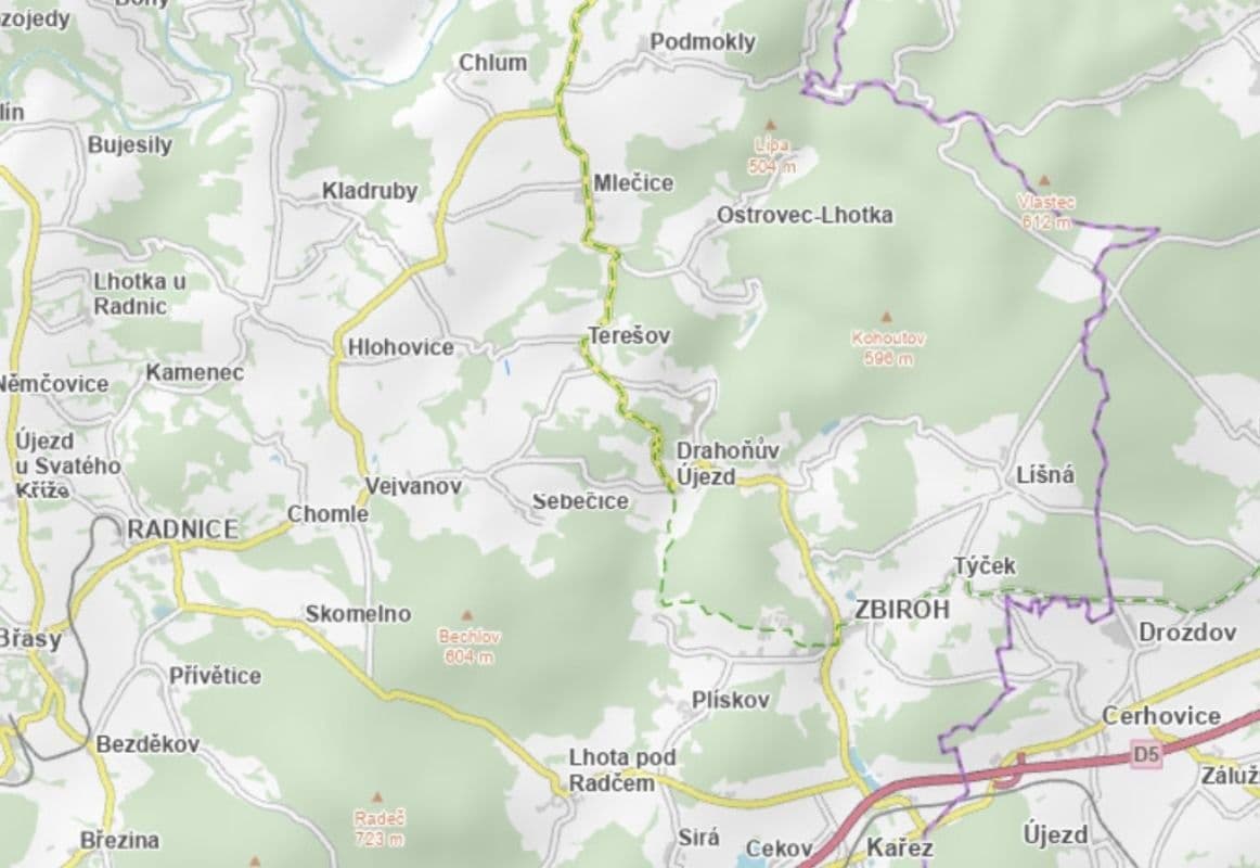 plot for sale, 2,733 m², Terešov, Plzeňský Region plot for sale, 2,733 m², Terešov, Plzeňský Region