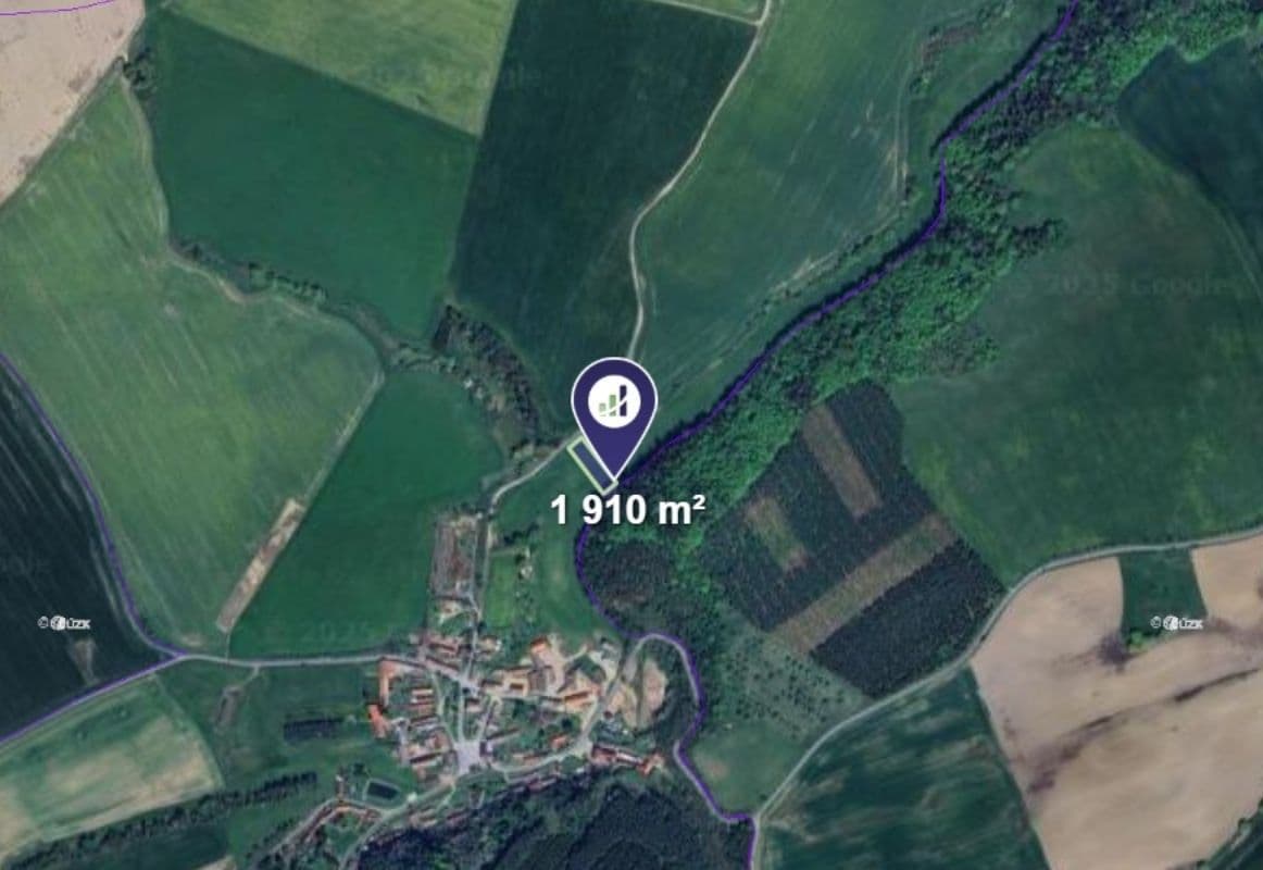 plot for sale, 955 m², Hlohovice, Plzeňský Region plot for sale, 955 m², Hlohovice, Plzeňský Region