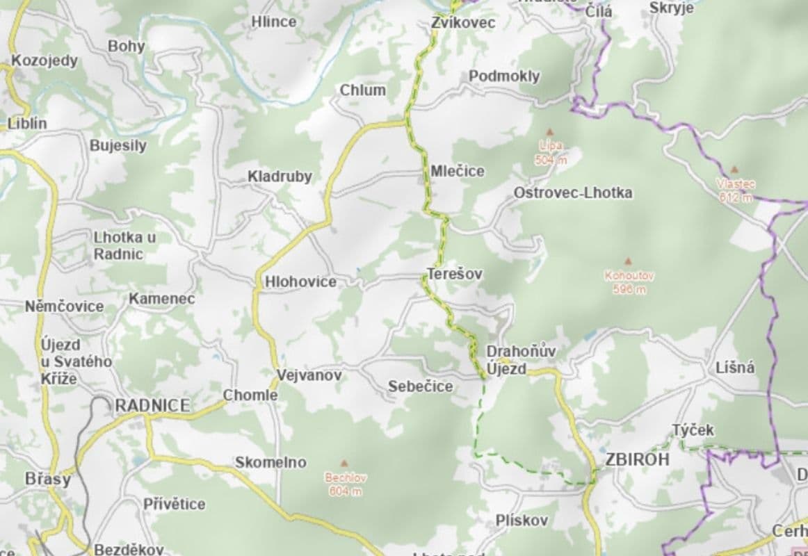 plot for sale, 955 m², Hlohovice, Plzeňský Region plot for sale, 955 m², Hlohovice, Plzeňský Region