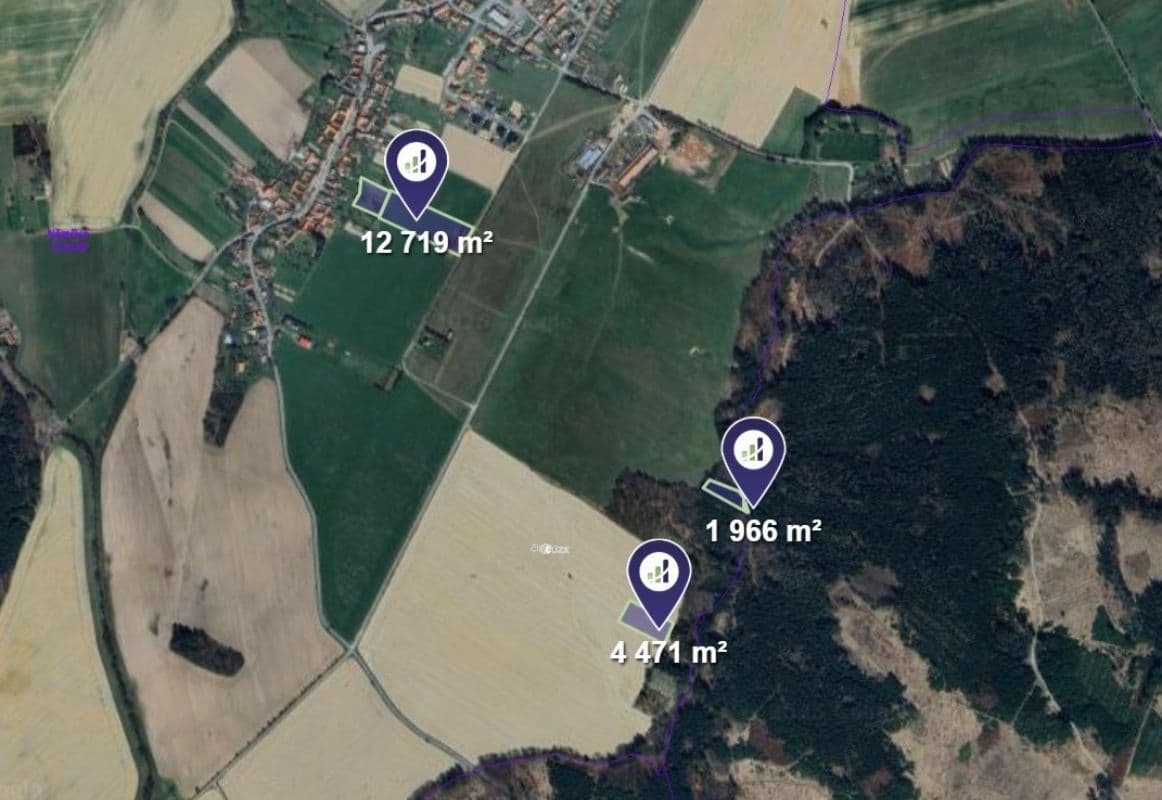 plot for sale, 1,596 m², Němčice, Jihomoravský Region plot for sale, 1,596 m², Němčice, Jihomoravský Region