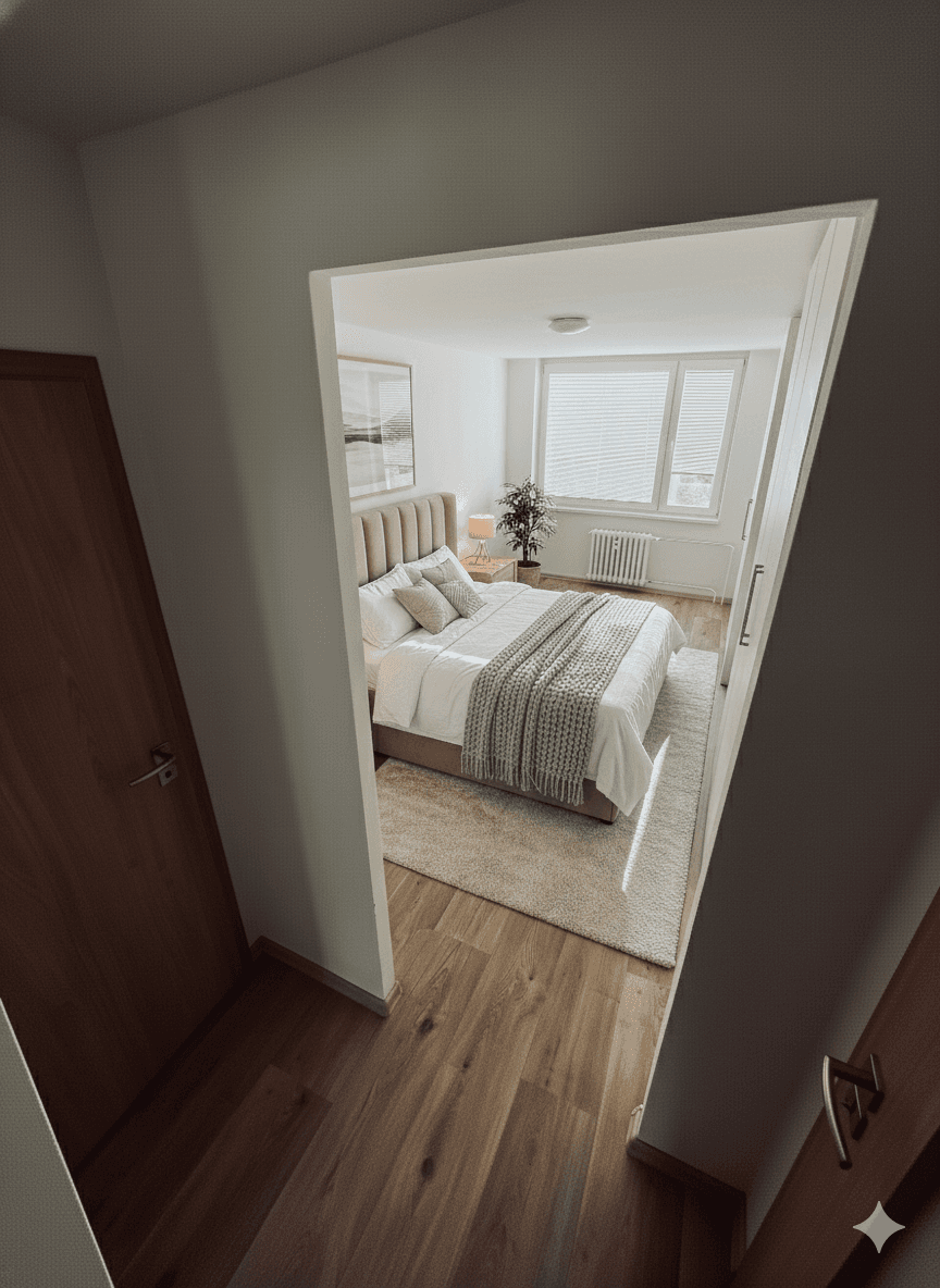 3 bedroom with open-plan kitchen flat to rent, 105 m², Smikova, Prague, Prague 3 bedroom with open-plan kitchen flat to rent, 105 m², Smikova, Prague, Prague