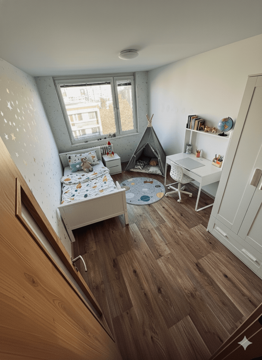 3 bedroom with open-plan kitchen flat to rent, 105 m², Smikova, Prague, Prague 3 bedroom with open-plan kitchen flat to rent, 105 m², Smikova, Prague, Prague