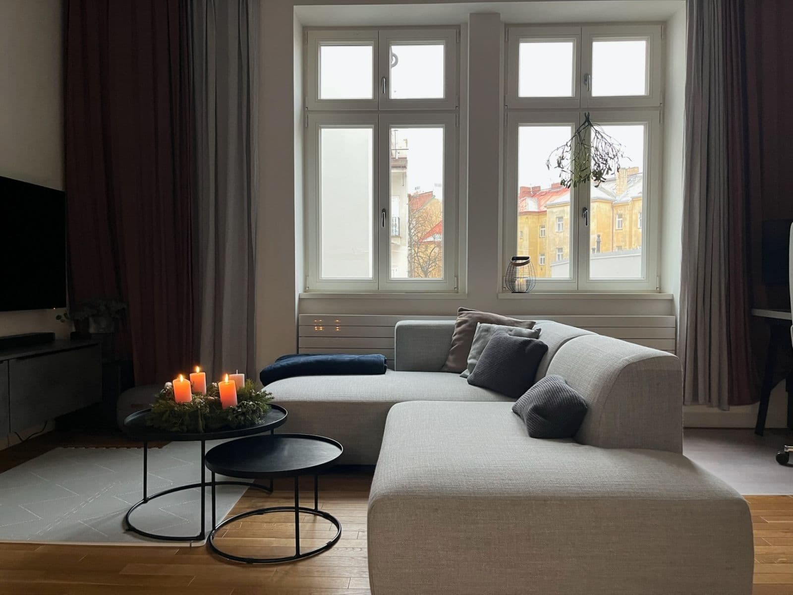 1 bedroom with open-plan kitchen flat to rent, 50 m², Oldřichova, Prague, Prague 1 bedroom with open-plan kitchen flat to rent, 50 m², Oldřichova, Prague, Prague