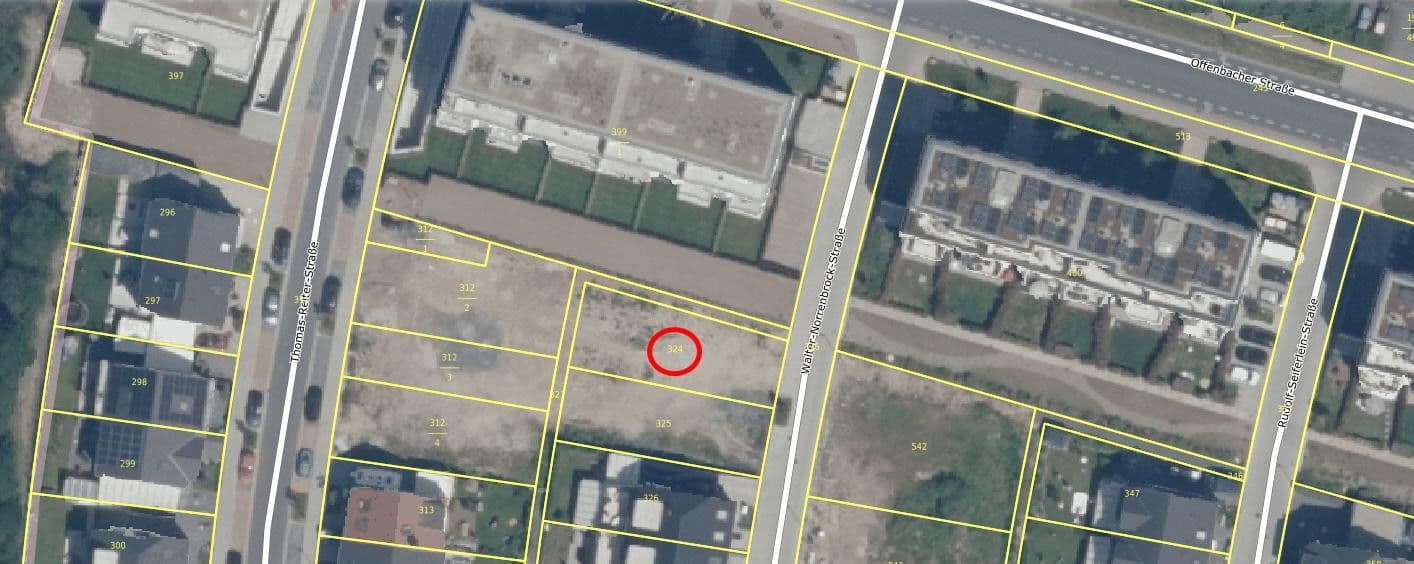 plot for sale, 249 m², Walter-Norrenbrock-Str. 2, Neu-Isenburg, Hesse plot for sale, 249 m², Walter-Norrenbrock-Str. 2, Neu-Isenburg, Hesse