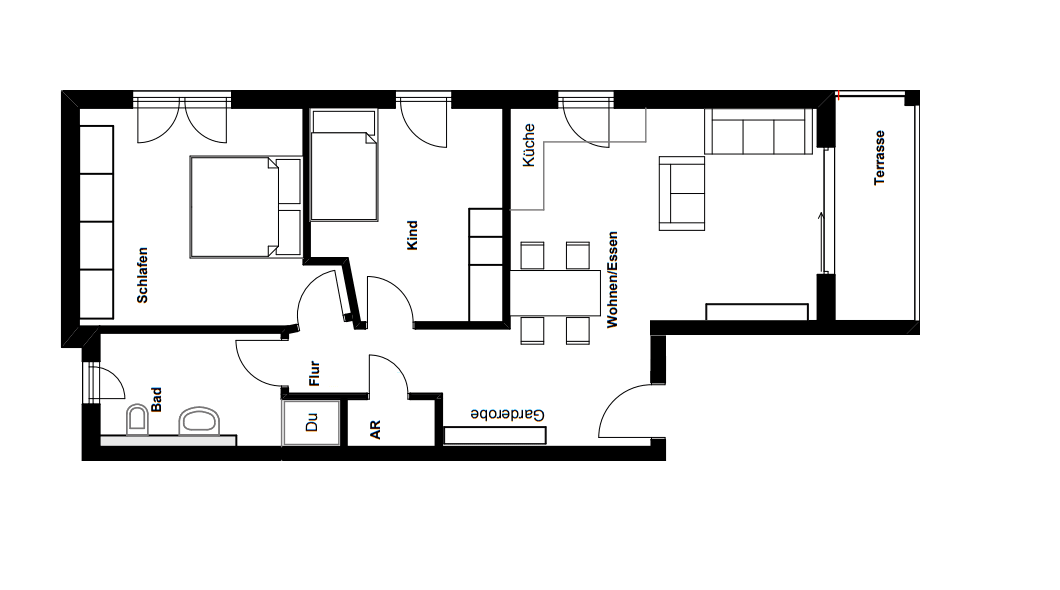 3 bedroom flat to rent, 77 m², Nordhäuser Weg 10a, Gießen, Hesse 3 bedroom flat to rent, 77 m², Nordhäuser Weg 10a, Gießen, Hesse
