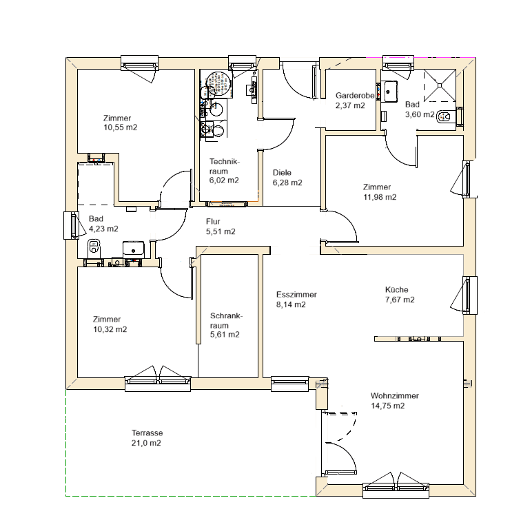 house to rent, 97 m², Gerasdorf bei Wien (Oberlisse), Lower Austria house to rent, 97 m², Gerasdorf bei Wien (Oberlisse), Lower Austria