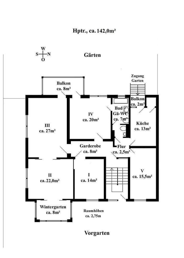 5 bedroom flat to rent, 142 m², Hildesheim, Lower Saxony 5 bedroom flat to rent, 142 m², Hildesheim, Lower Saxony