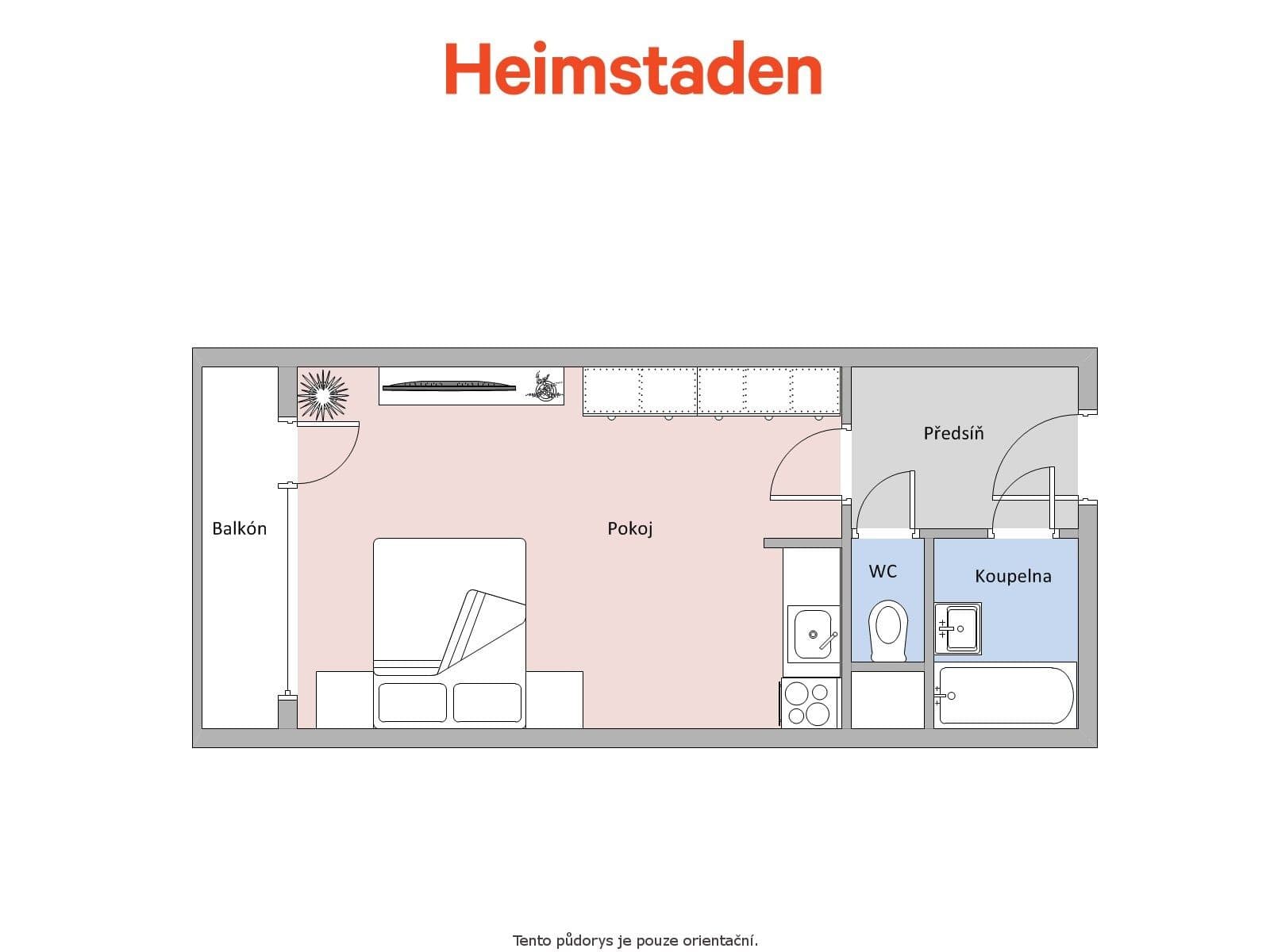 Studio flat to rent, 27 m², Studentská, Karviná, Moravskoslezský Region Studio flat to rent, 27 m², Studentská, Karviná, Moravskoslezský Region