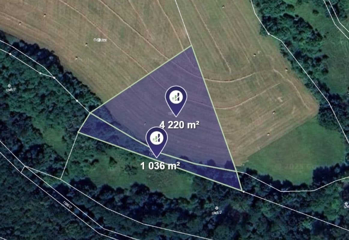 plot for sale, 5,256 m², Chorušice, Středočeský Region plot for sale, 5,256 m², Chorušice, Středočeský Region