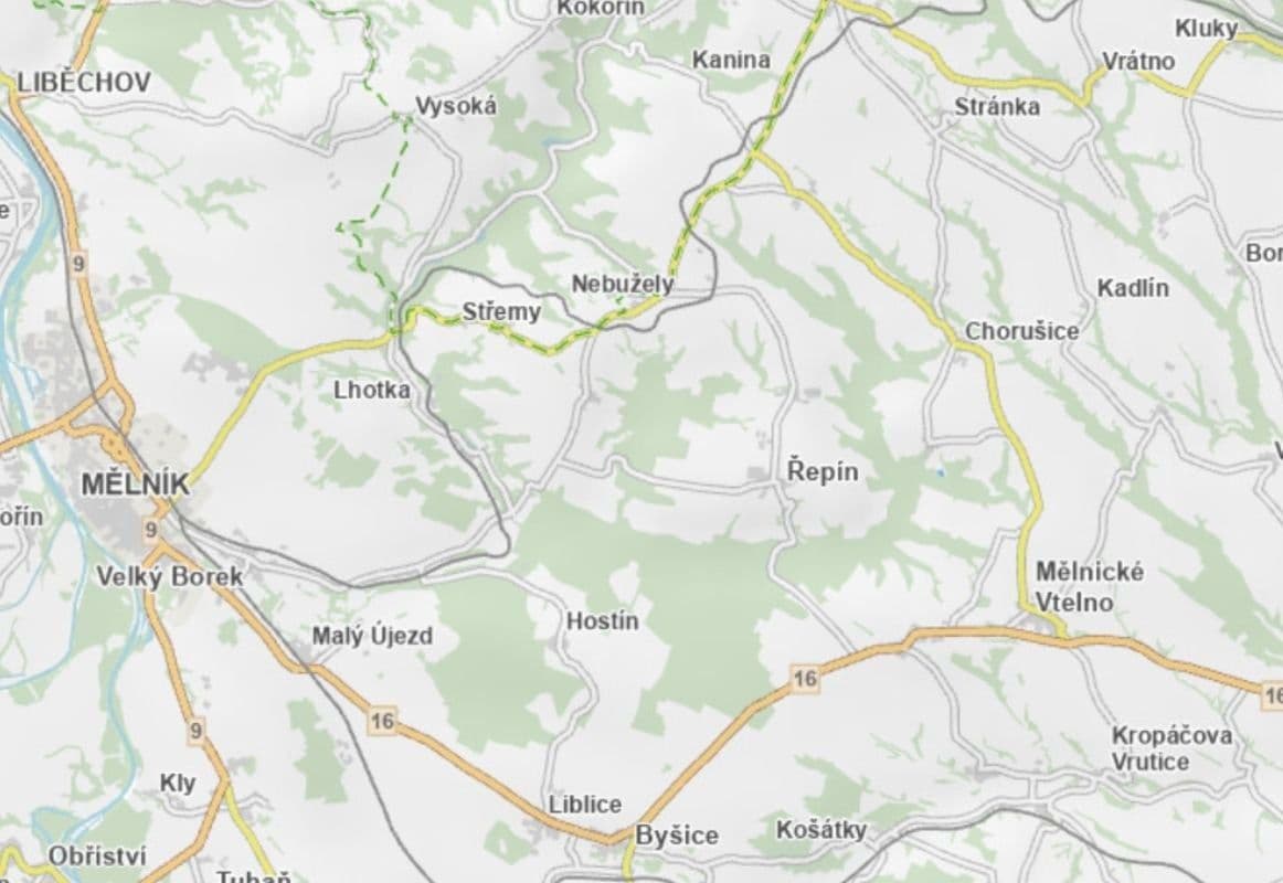 plot for sale, 5,256 m², Chorušice, Středočeský Region plot for sale, 5,256 m², Chorušice, Středočeský Region