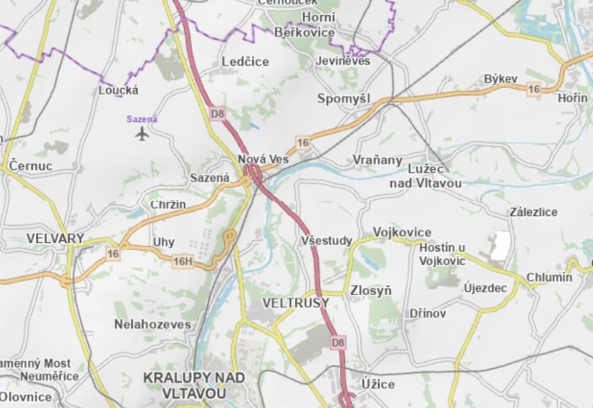 plot for sale, 14,969 m², Nová Ves, Středočeský Region plot for sale, 14,969 m², Nová Ves, Středočeský Region