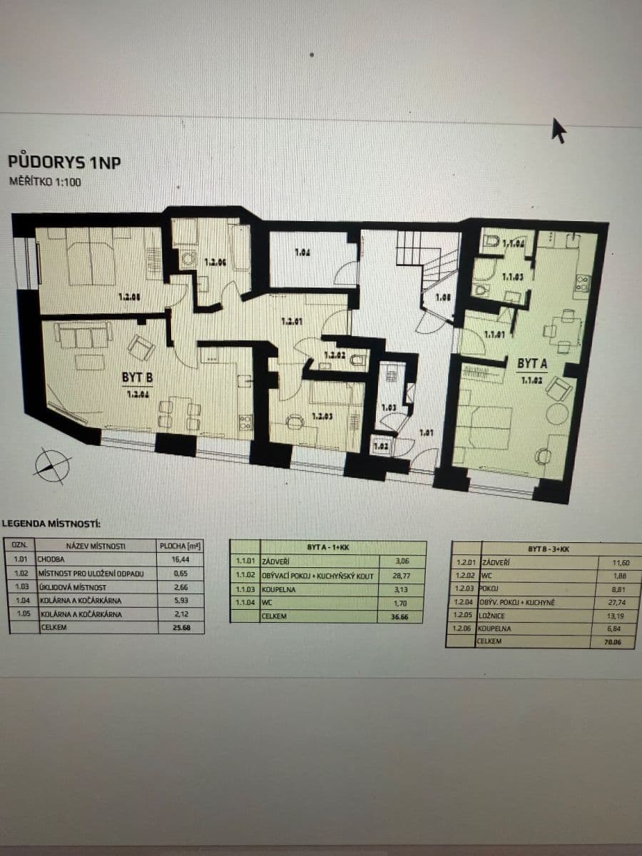 Studio flat to rent, 39 m², Vranovská, Brno, Jihomoravský Region Studio flat to rent, 39 m², Vranovská, Brno, Jihomoravský Region