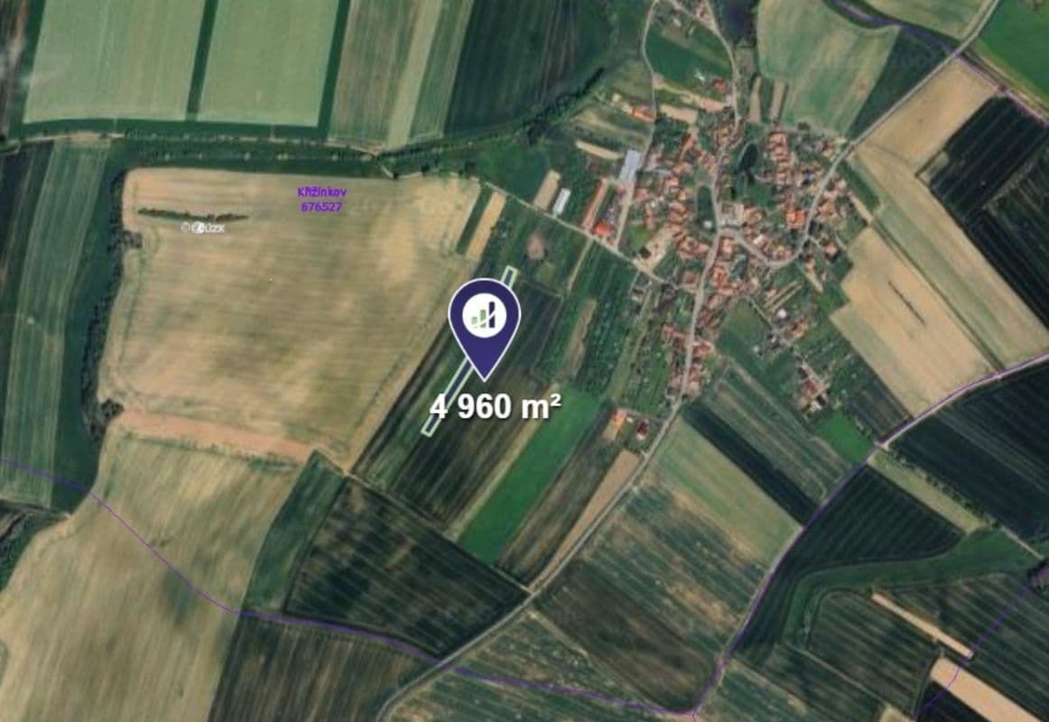 plot for sale, 4,960 m², Křižínkov, Jihomoravský Region plot for sale, 4,960 m², Křižínkov, Jihomoravský Region