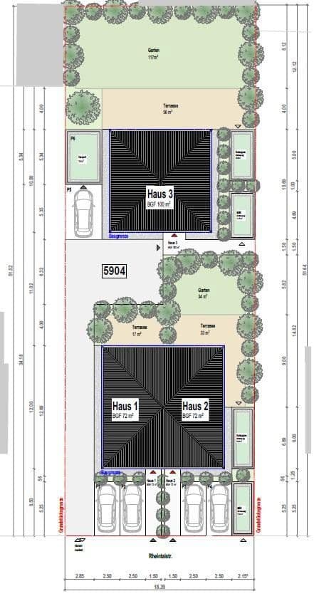 plot for sale, 956 m², Rheintalstraße 12, Schwetzingen, Baden-Württemberg plot for sale, 956 m², Rheintalstraße 12, Schwetzingen, Baden-Württemberg