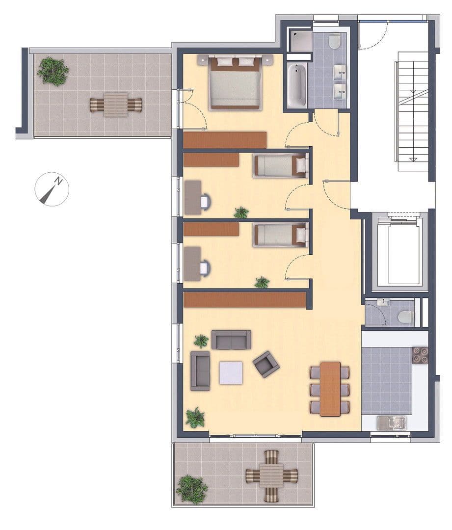4 bedroom flat for sale, 110 m², Leinfelden-Echterdingen, Baden-Württemberg 4 bedroom flat for sale, 110 m², Leinfelden-Echterdingen, Baden-Württemberg
