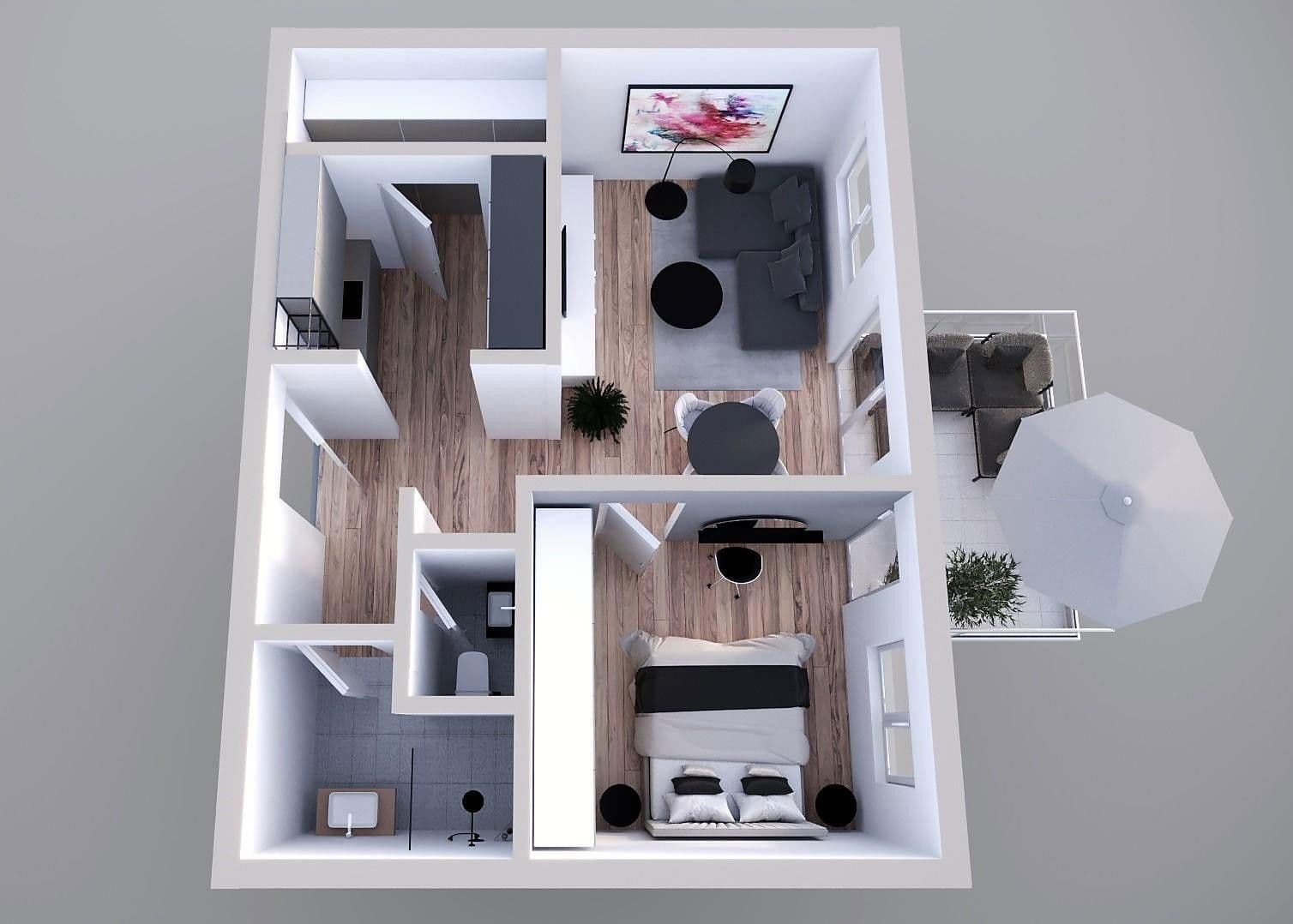 2 bedroom flat to rent, 58 m², Oskar-Frey-Str. 22, Philippsburg, Baden-Württemberg 2 bedroom flat to rent, 58 m², Oskar-Frey-Str. 22, Philippsburg, Baden-Württemberg