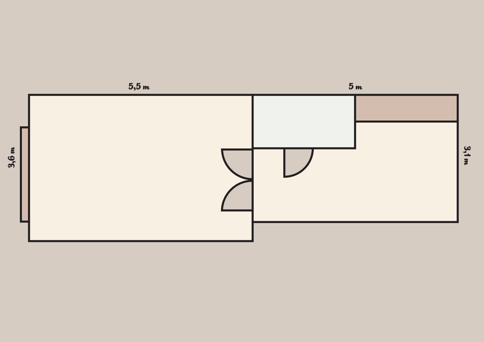 flat to rent, 34 m², Podplukovníka Sochora, Prague, Prague flat to rent, 34 m², Podplukovníka Sochora, Prague, Prague