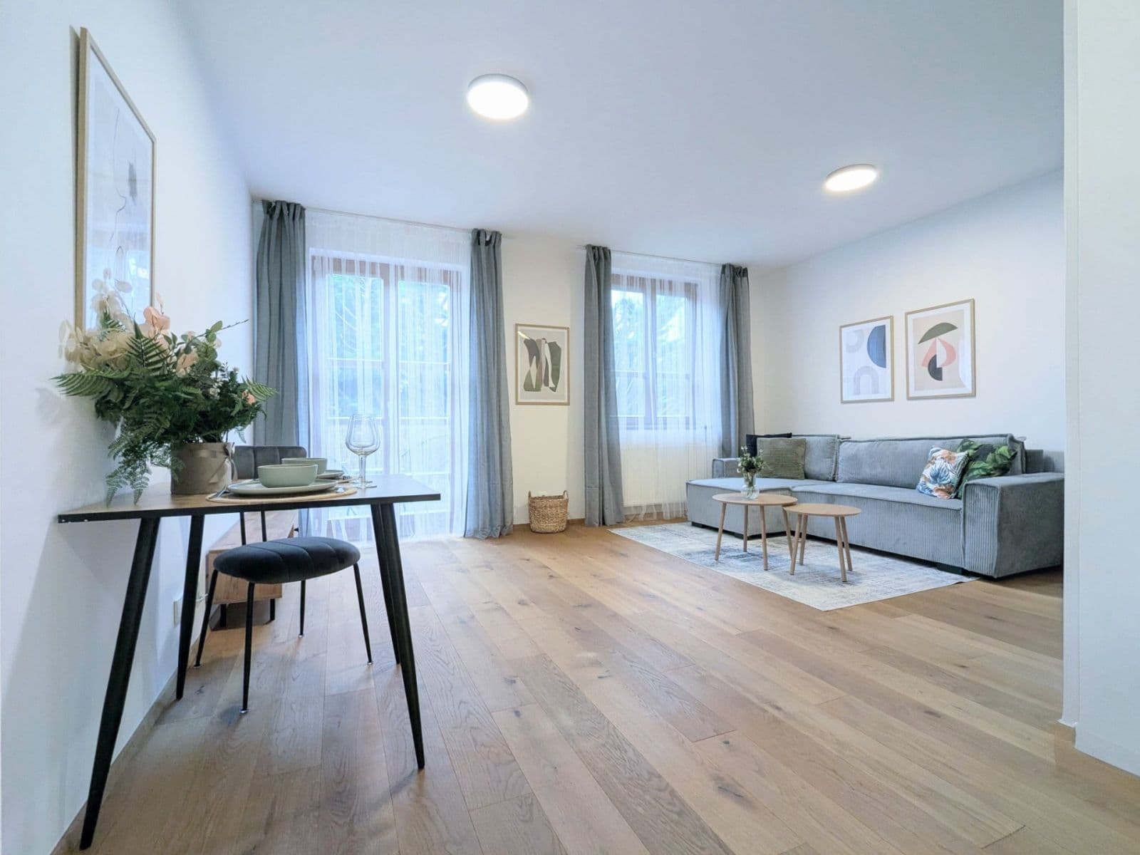 1 bedroom with open-plan kitchen flat to rent, 58 m², Pod Havránkou, Prague, Prague 1 bedroom with open-plan kitchen flat to rent, 58 m², Pod Havránkou, Prague, Prague