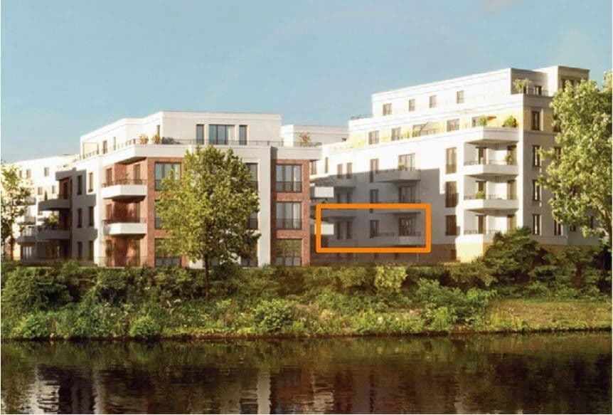 3 bedroom flat to rent, 98 m², Regattastr. 5, Berlin, Berlin 3 bedroom flat to rent, 98 m², Regattastr. 5, Berlin, Berlin