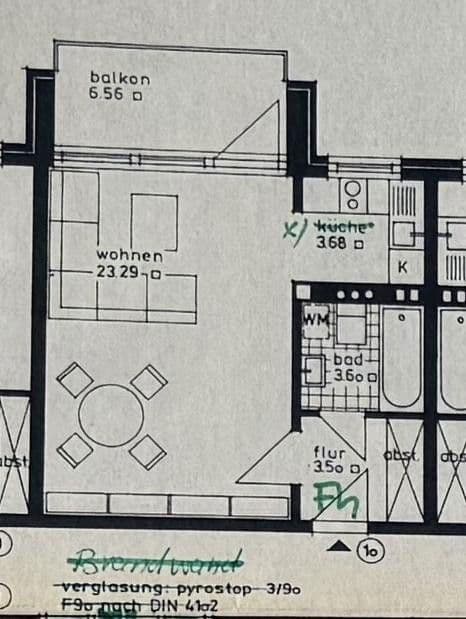 1 bedroom flat to rent, 37 m², Elbestrasse 25, Flensburg, Schleswig-Holstein 1 bedroom flat to rent, 37 m², Elbestrasse 25, Flensburg, Schleswig-Holstein